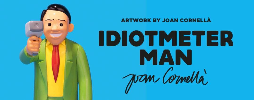 Joan Cornella Idiotmeter Man (グリーン)フィギュア