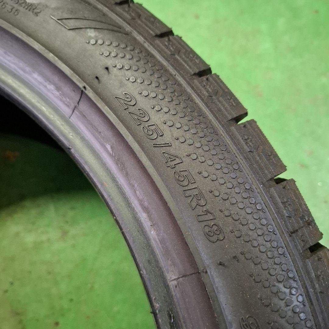 225/45R18 スタッドレスタイヤ 中古 4本