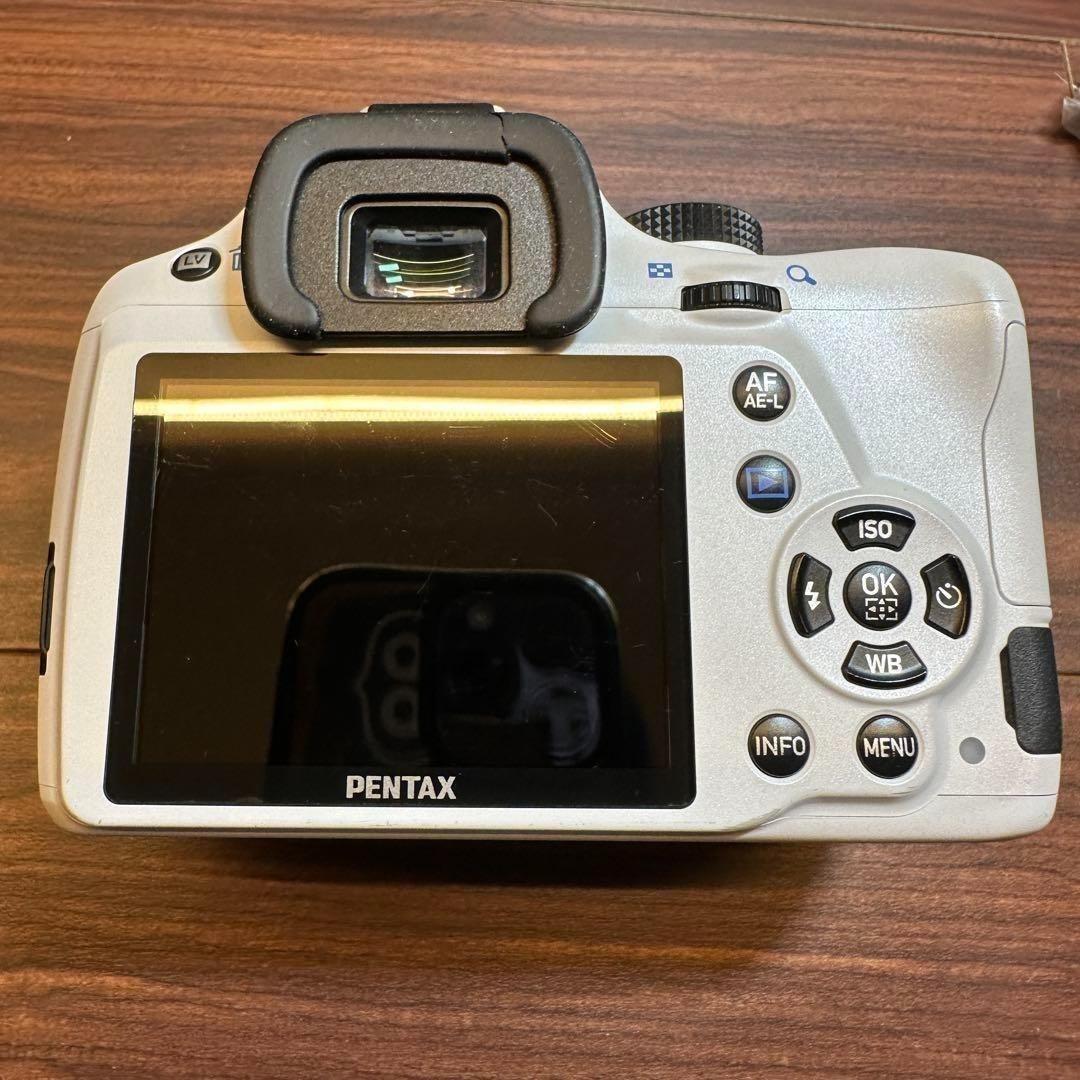 PENTAX K-50 レンズキット ホワイトレッド 2768