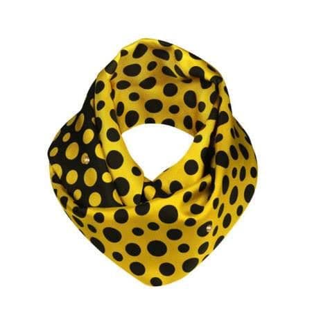 レア 草間彌生 × LOUISVUITTON ドット スヌード 水玉 ストール
