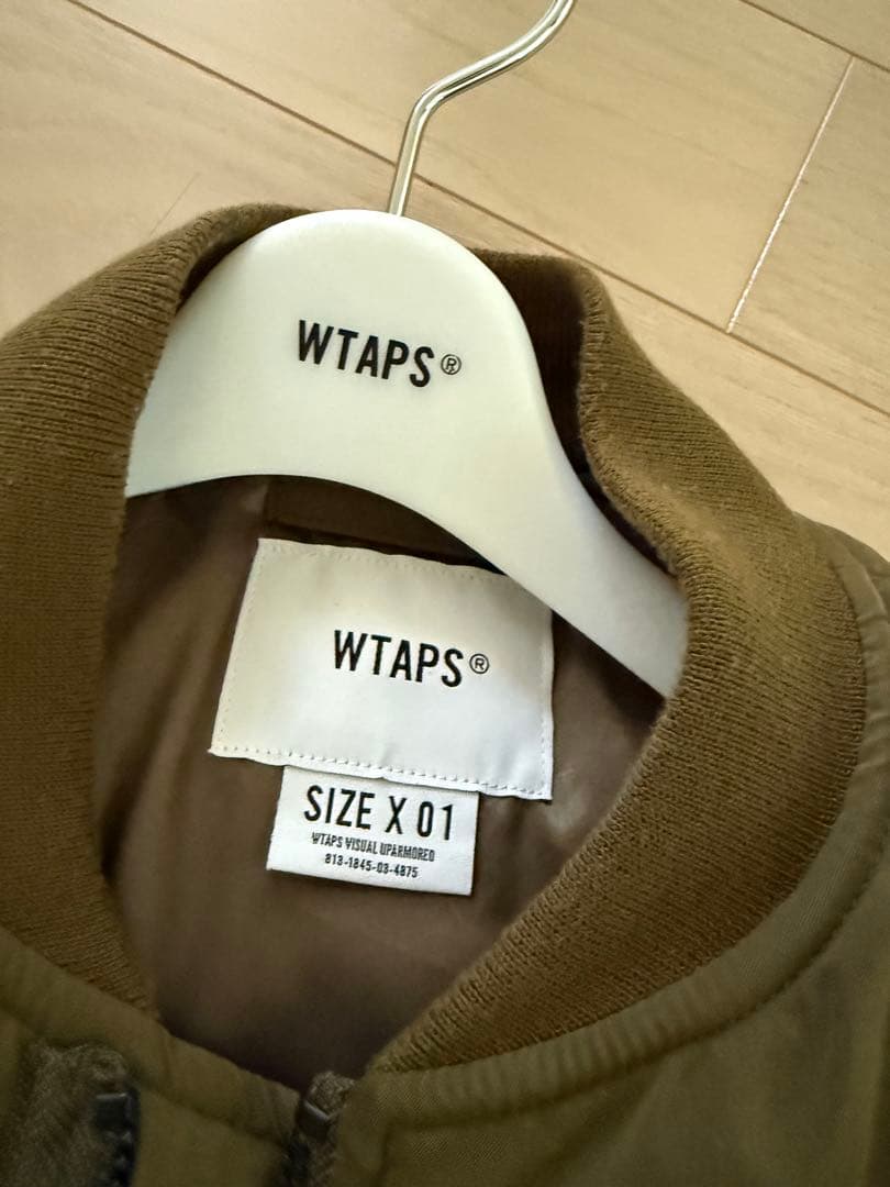 【美品】WTAPS MA-1ジャケット オリーブ