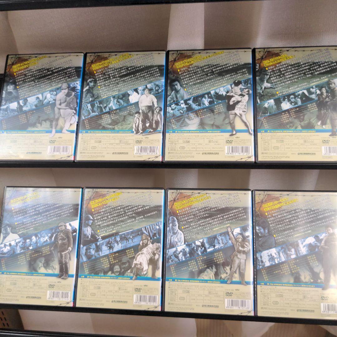 兵隊やくざ 　全8巻セットモノクロ　DVD