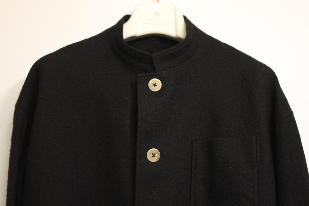 【美品/定価10万円】rue de seine スタンドカラージャケット 38