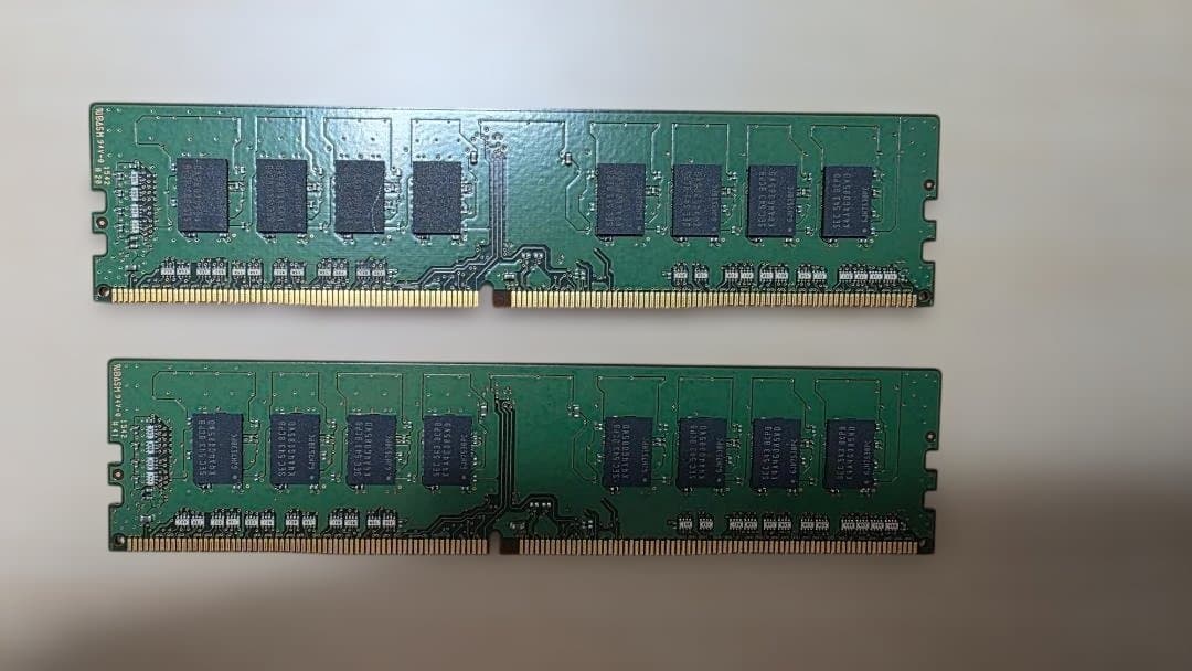 Samsung 純正 DDR4 2400 8GB×2枚 16GB