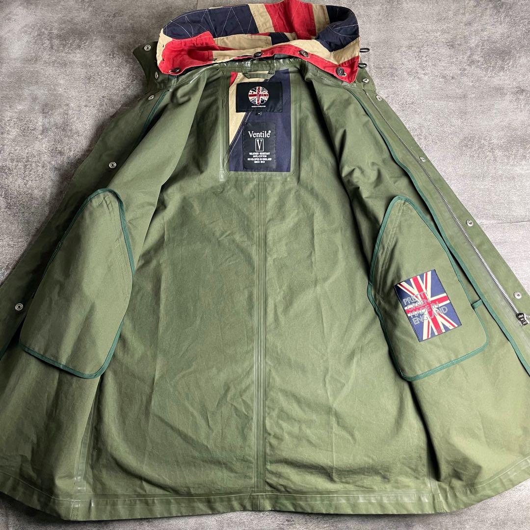 Pretty green Ventile モッズパーカー プリティーグリーン