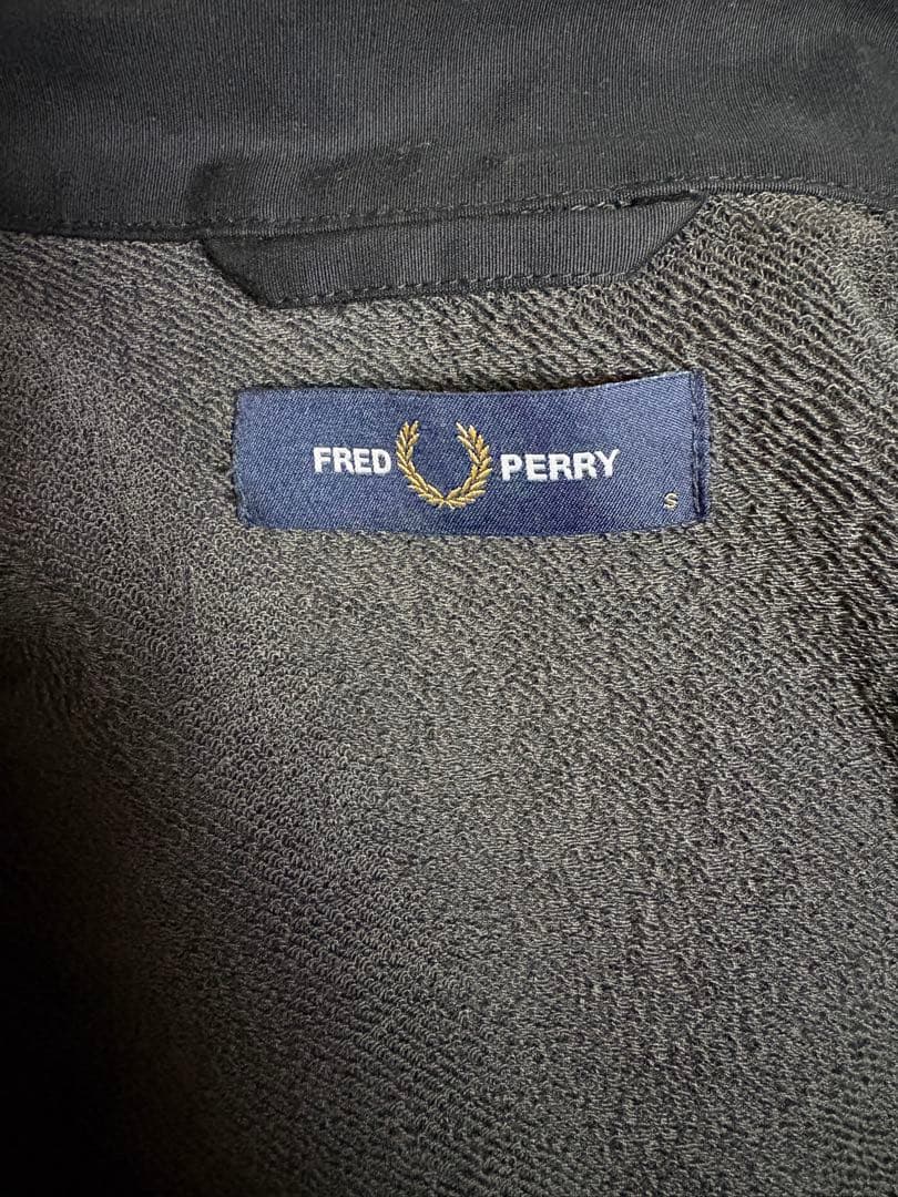 ジャケット・アウター FRED PERRY Harrington Jacket black