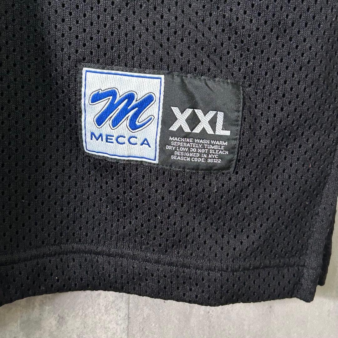 希少 90s' HIPHOP MECCA HOOP セットアップ メッシュ 黒