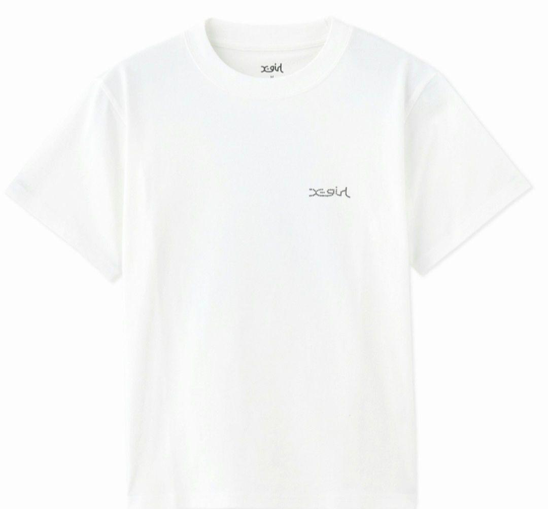 X-girl ブラック・ゴールド会員限定ラインストーンTシャツ