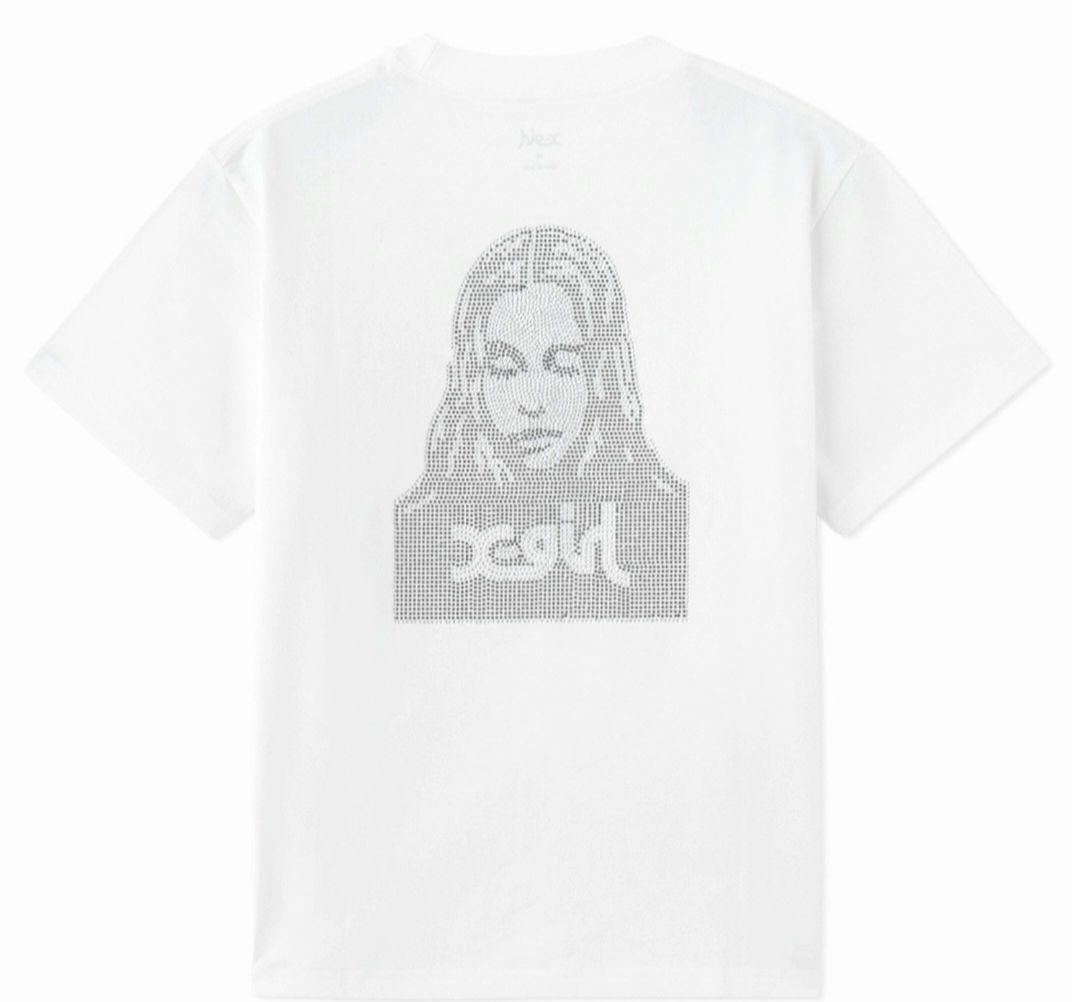 X-girl ブラック・ゴールド会員限定ラインストーンTシャツ