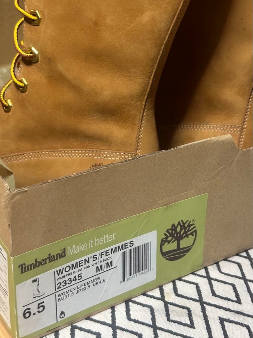 TIMBERLAND ブーツwomen's/femmes 23.5cm 新古品