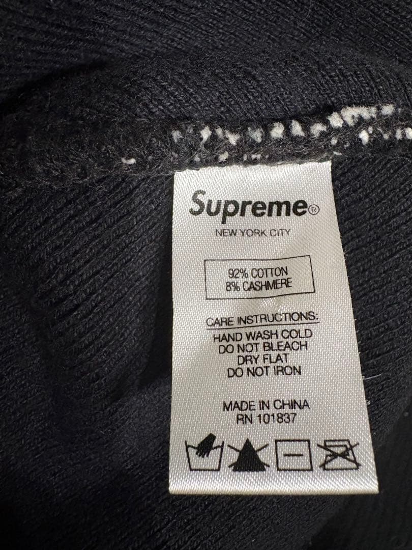 Supreme Big Logo Beanie カシミヤ混
