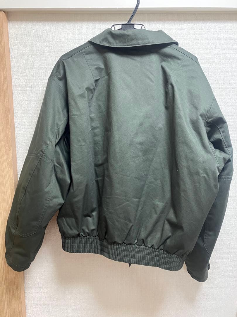 UNIQLO U パフテックショートブルゾン OLIVE Lサイズ