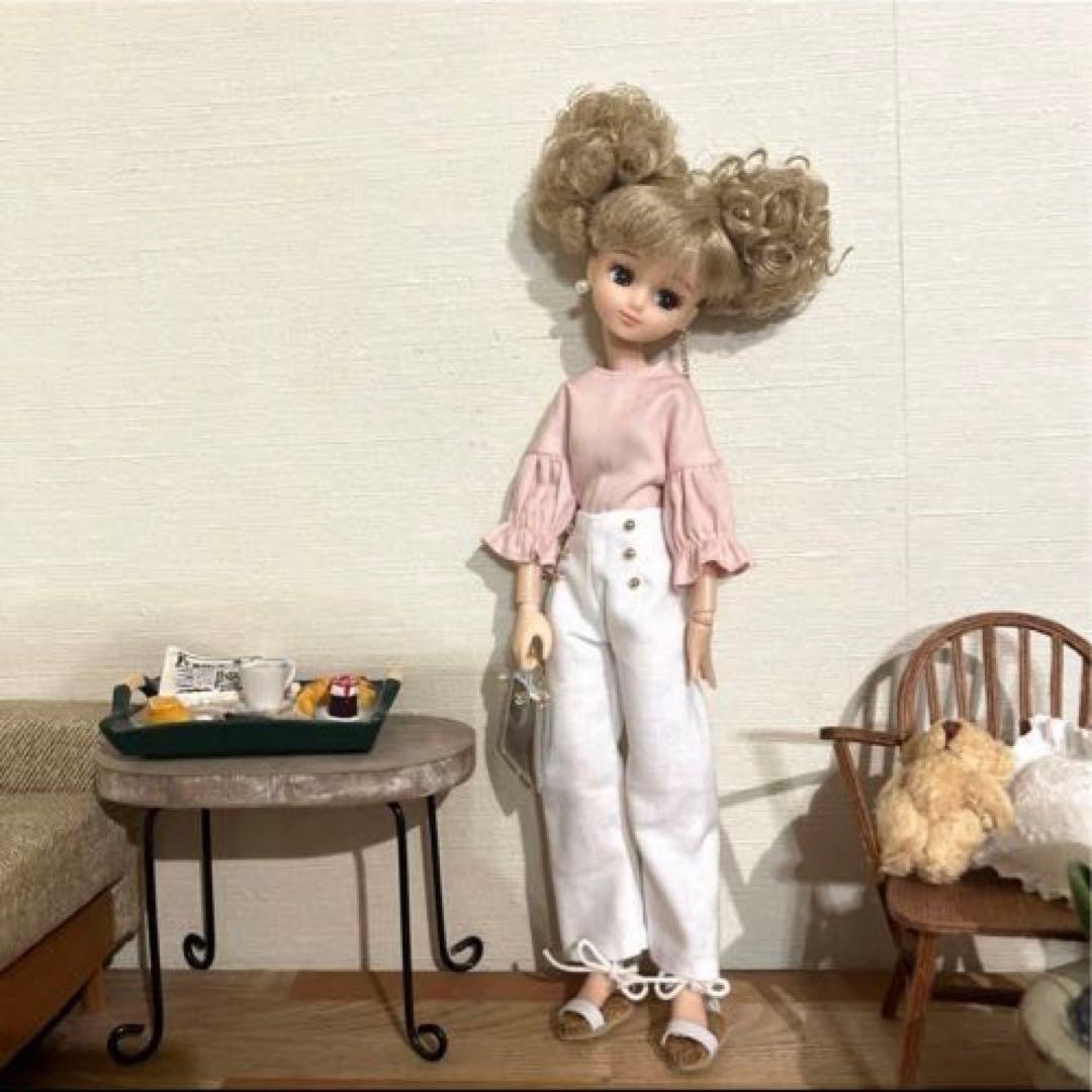 4470 ぶーぶー　リカちゃん　服　ハンドメイド　22cmドール服