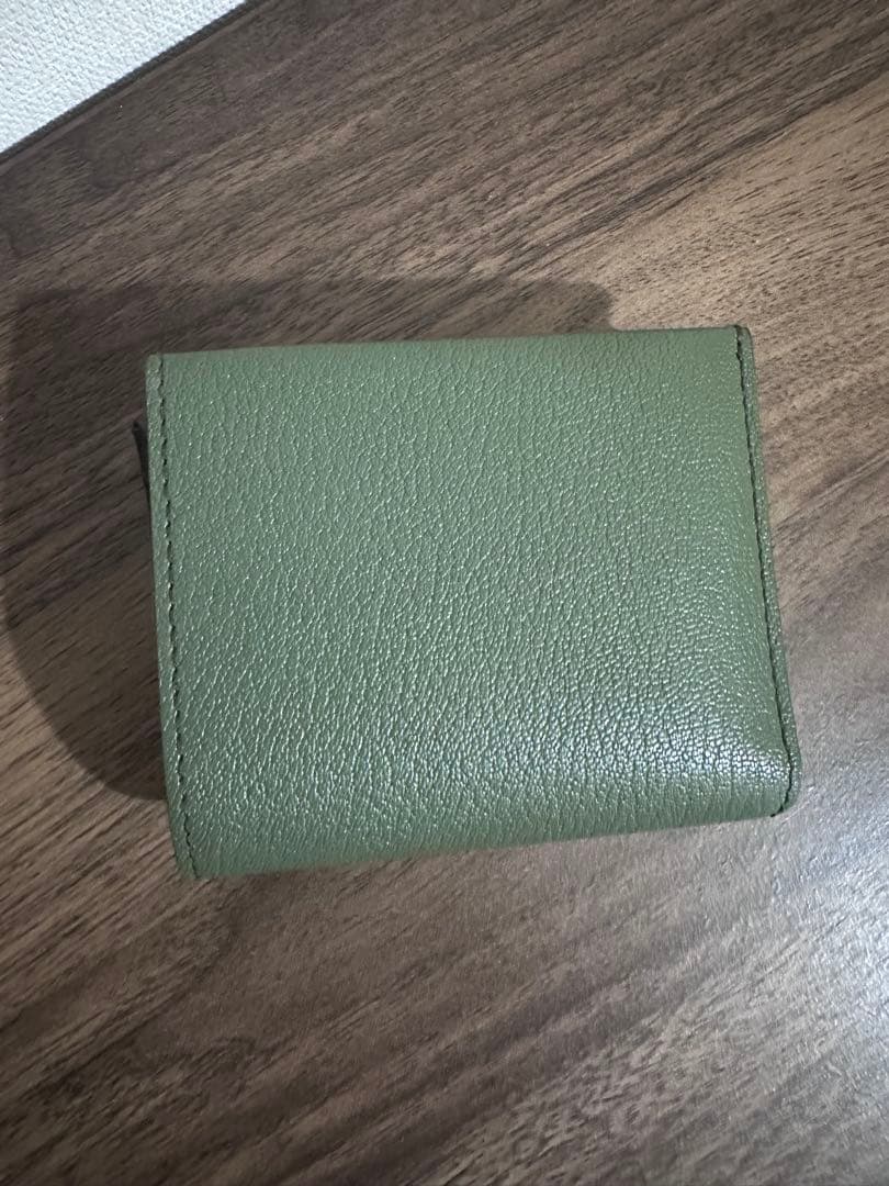 小物 MOLINI Bifold Compact Wallet Olive