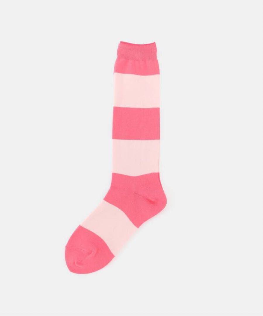 ジャーナルスタンダードラックス⭐️COTTON WIDE BORDER SOCKS