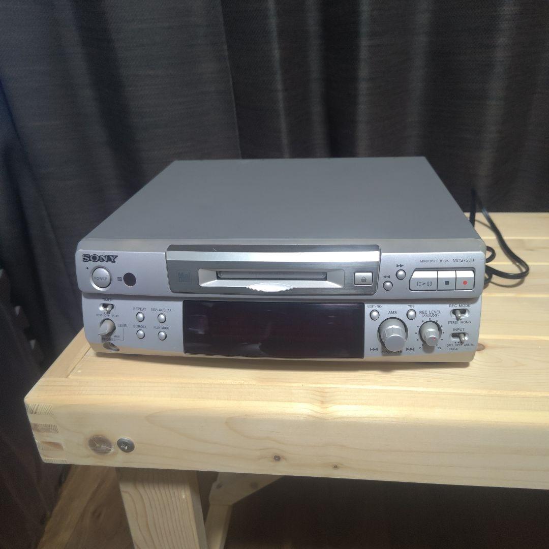SONY ミニディスクデッキ MDS-S38