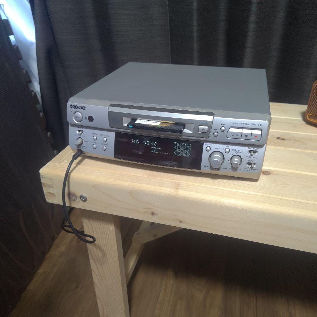 SONY ミニディスクデッキ MDS-S38