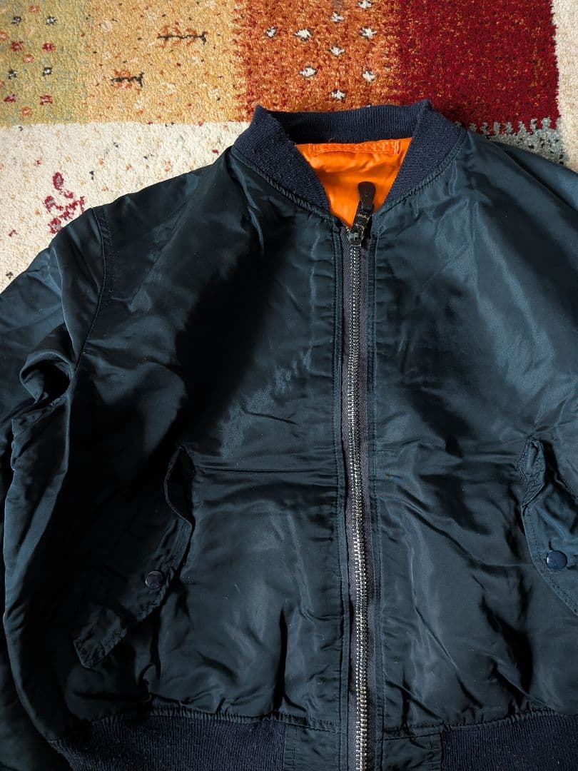 USA製 90's ALPHA MA-1 Flight Jacket
