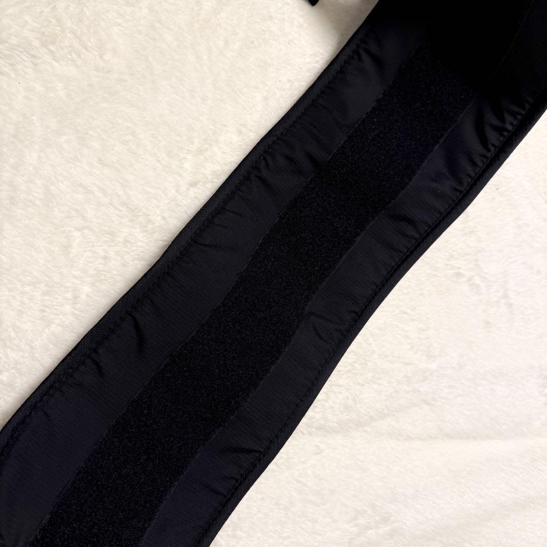 【美品】ポルバン アドバイス ヒップシート ブラック　シングルショルダー付