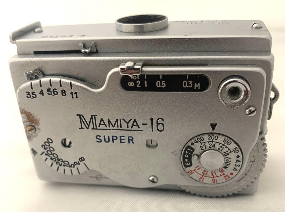 MAMIYA SUPER 16 元箱 プラケース 革ケース