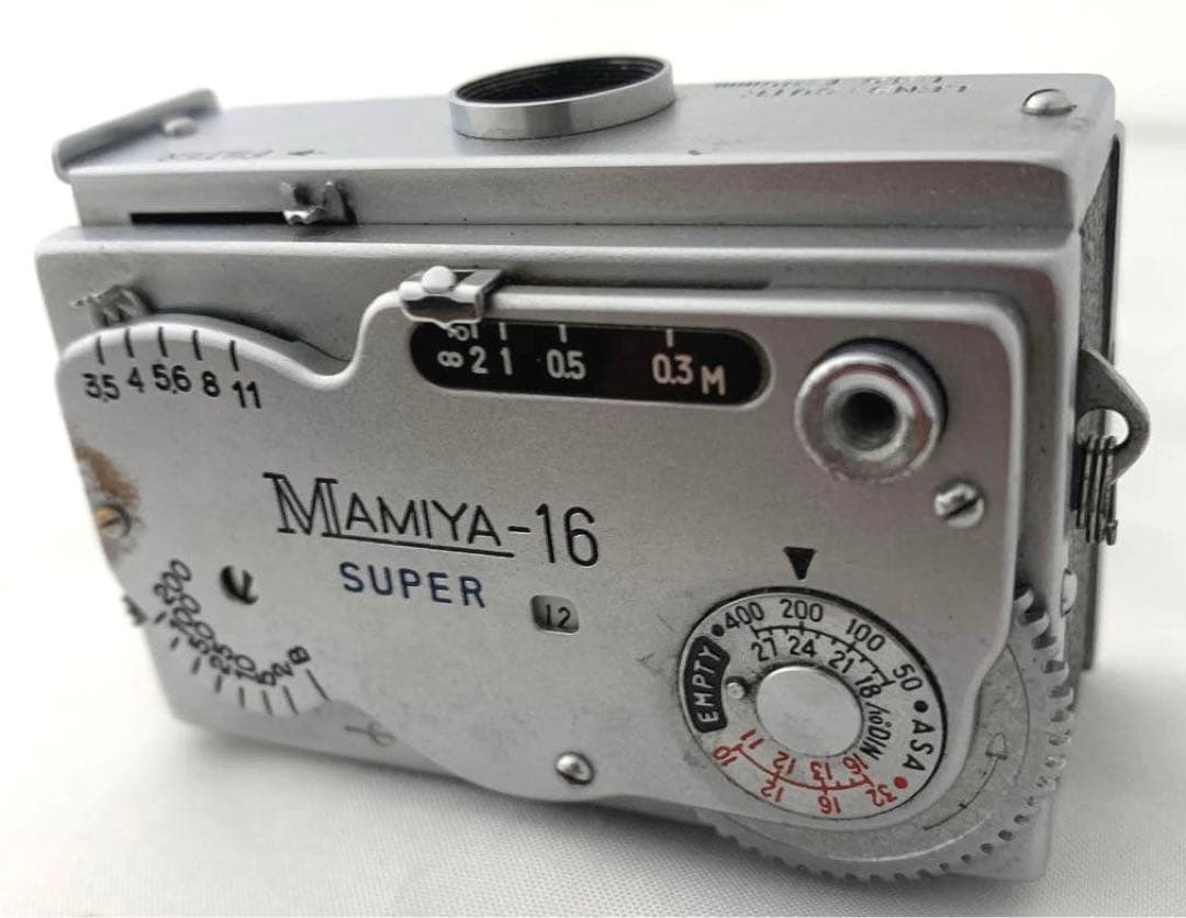 MAMIYA SUPER 16 元箱 プラケース 革ケース