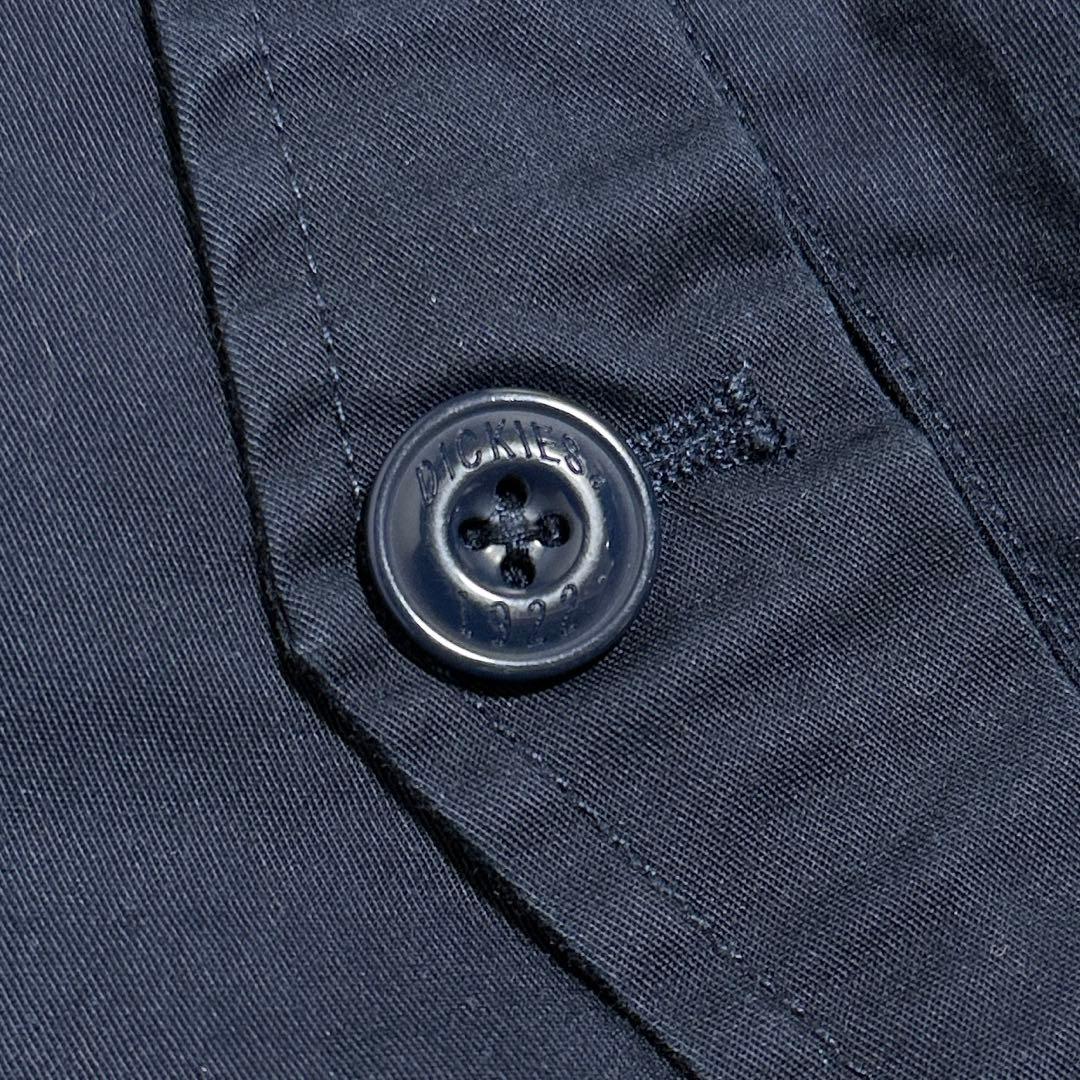 M✨ スイングトップ　ハリントンジャケット　Dickies ネイビー　ショート丈