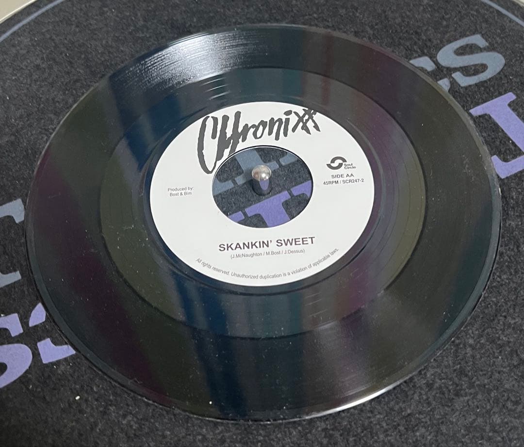 Chronixx I Can / Skankin' Sweet 7インチ　限定盤
