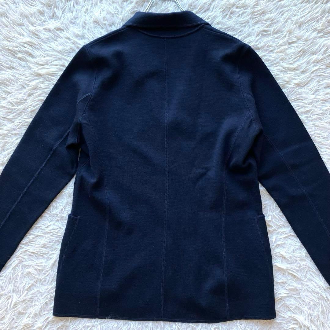 【定価8万 新品 イタリア製ウール】フランチェスコピエリ　ニットジャケット　XL