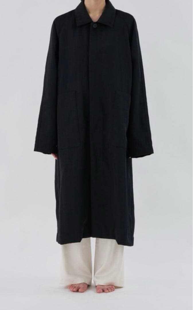 hima　ENOF twill long coat