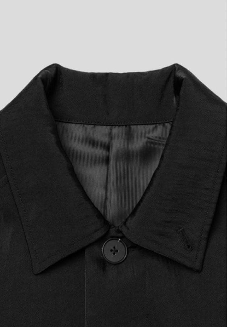 hima　ENOF twill long coat