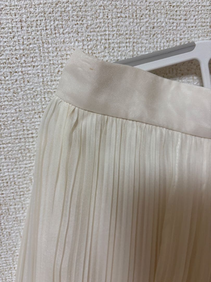 SNIDEL ストレートプリーツティアードスカート　IVR 1