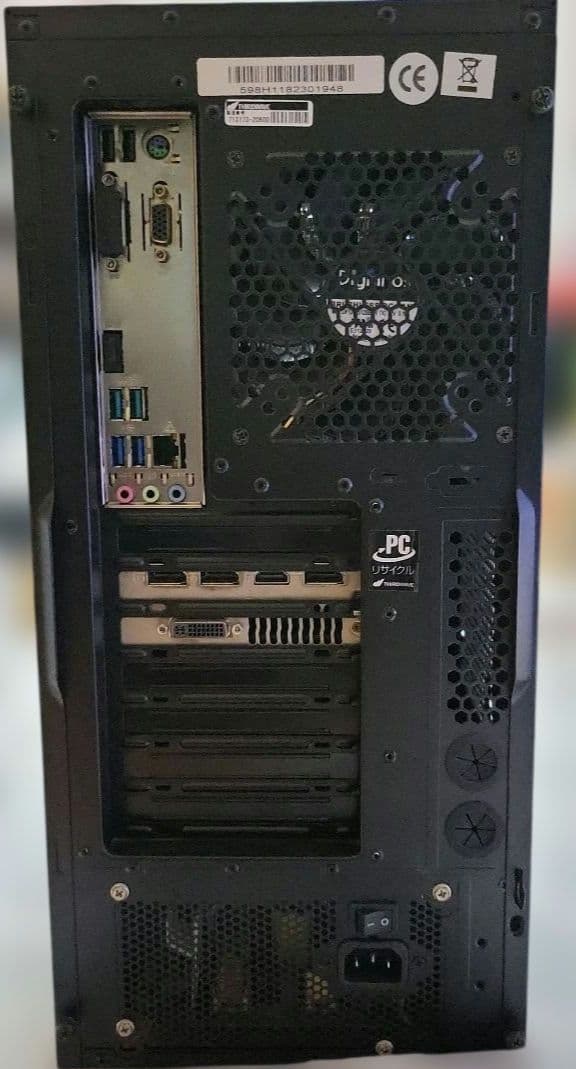 GALLERIA i7 8700 デスクトップPC 本体のみ　値下げ要求不可