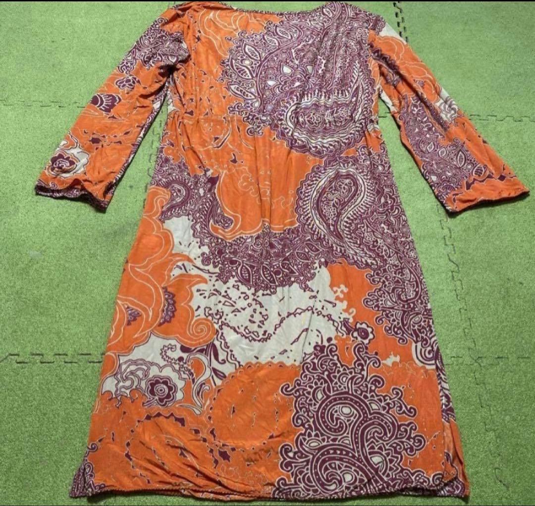 【５日限定値下げ】春先に！ETRO☆素敵なペイズリーチュニック