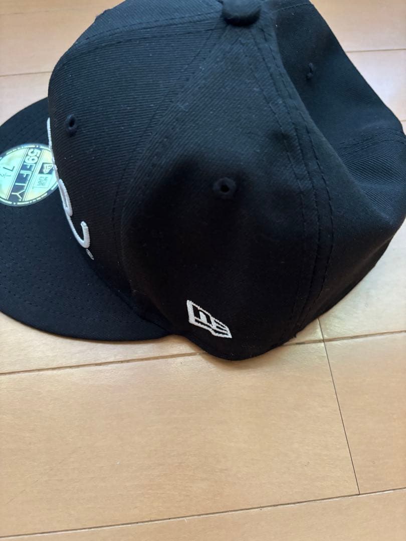Supreme 59FIFTY ブラック キャップ