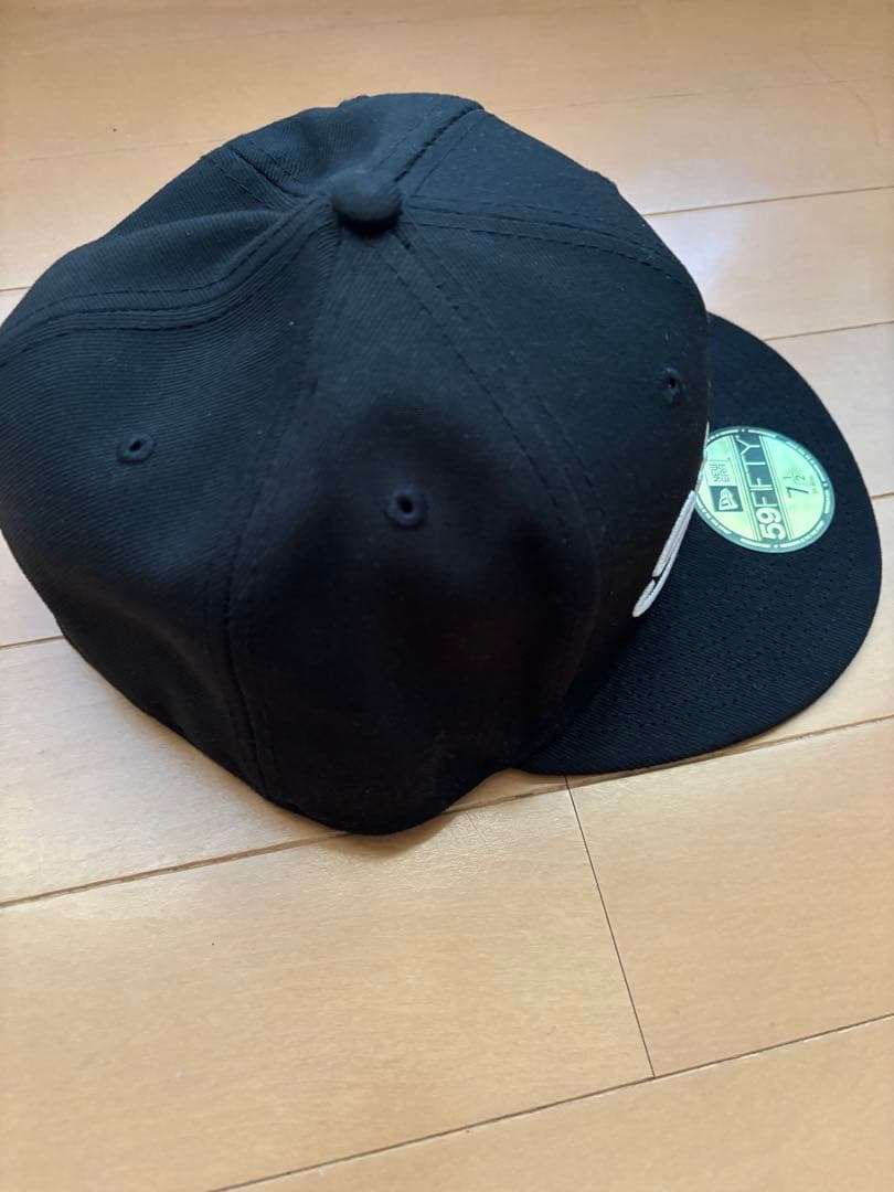 Supreme 59FIFTY ブラック キャップ