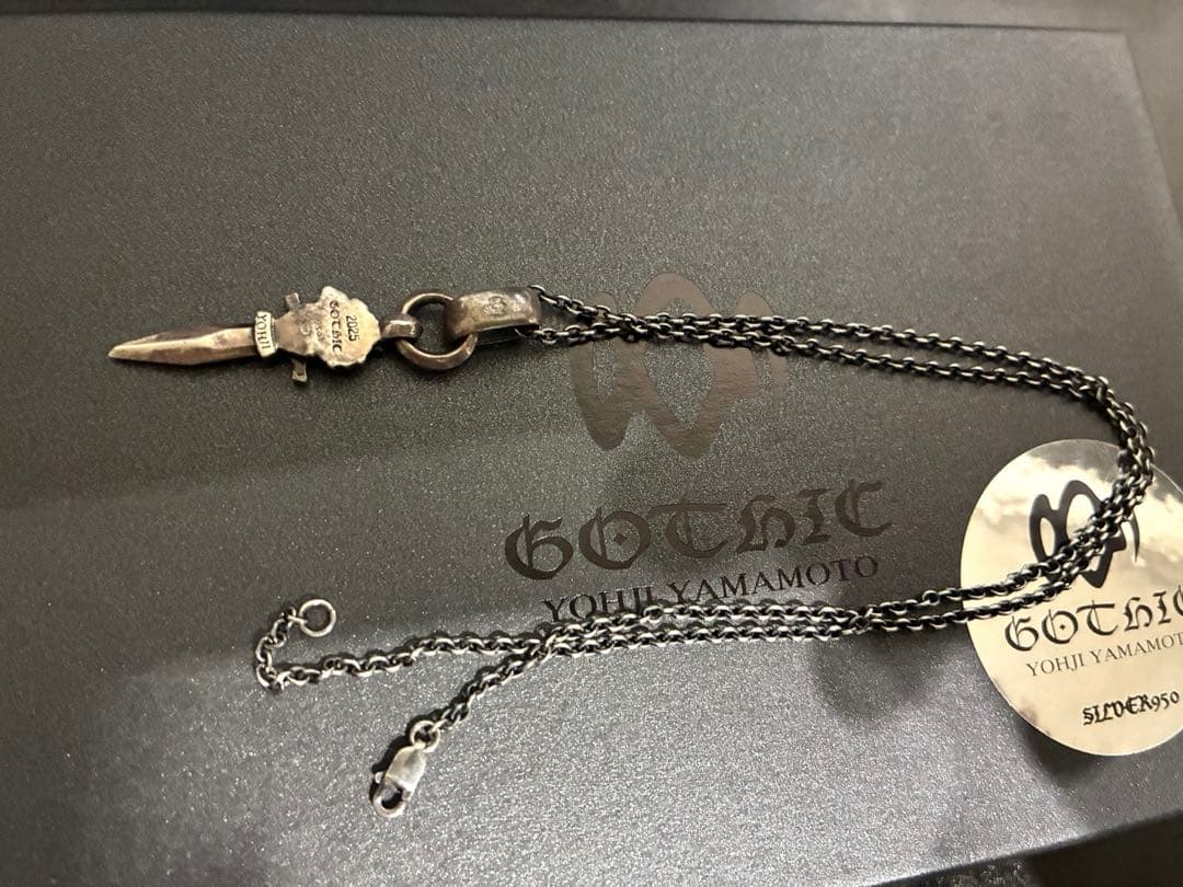 アクセサリー SILVER 950 WOLF DAGGAR PENDANT