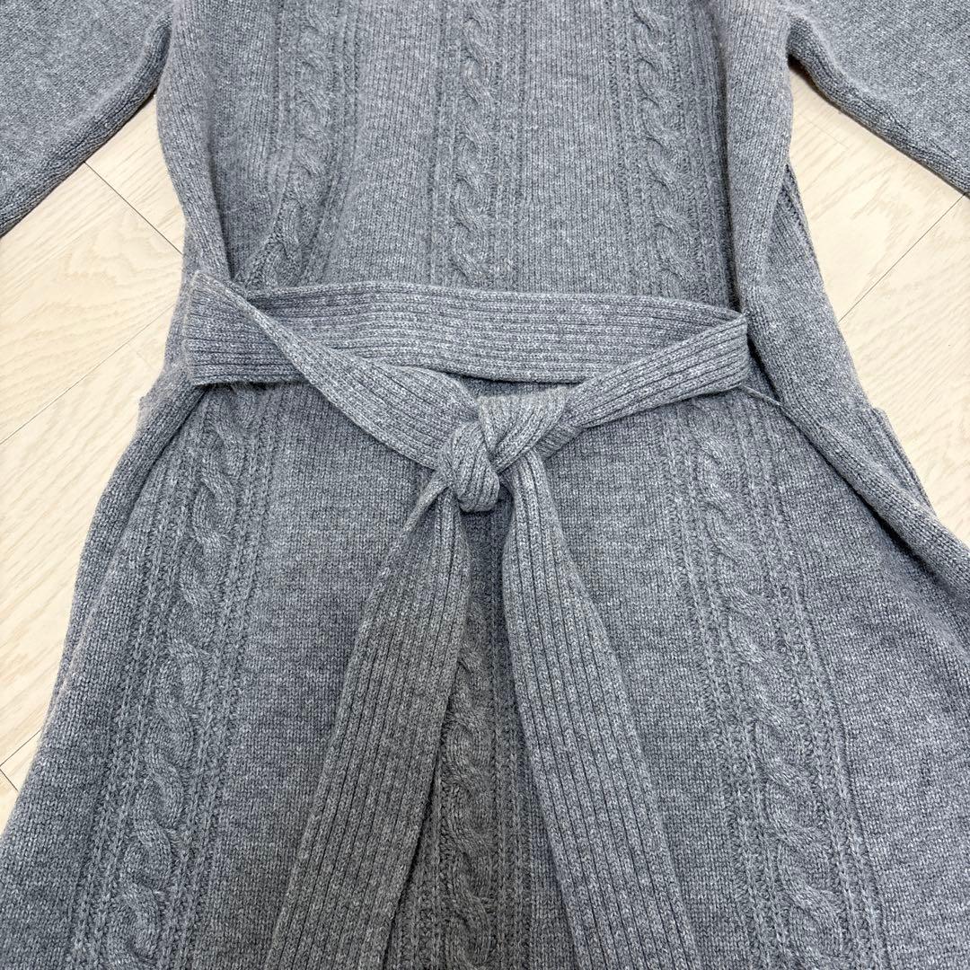 Max Mara STUDIOカシミア　ロングニットカーディガン