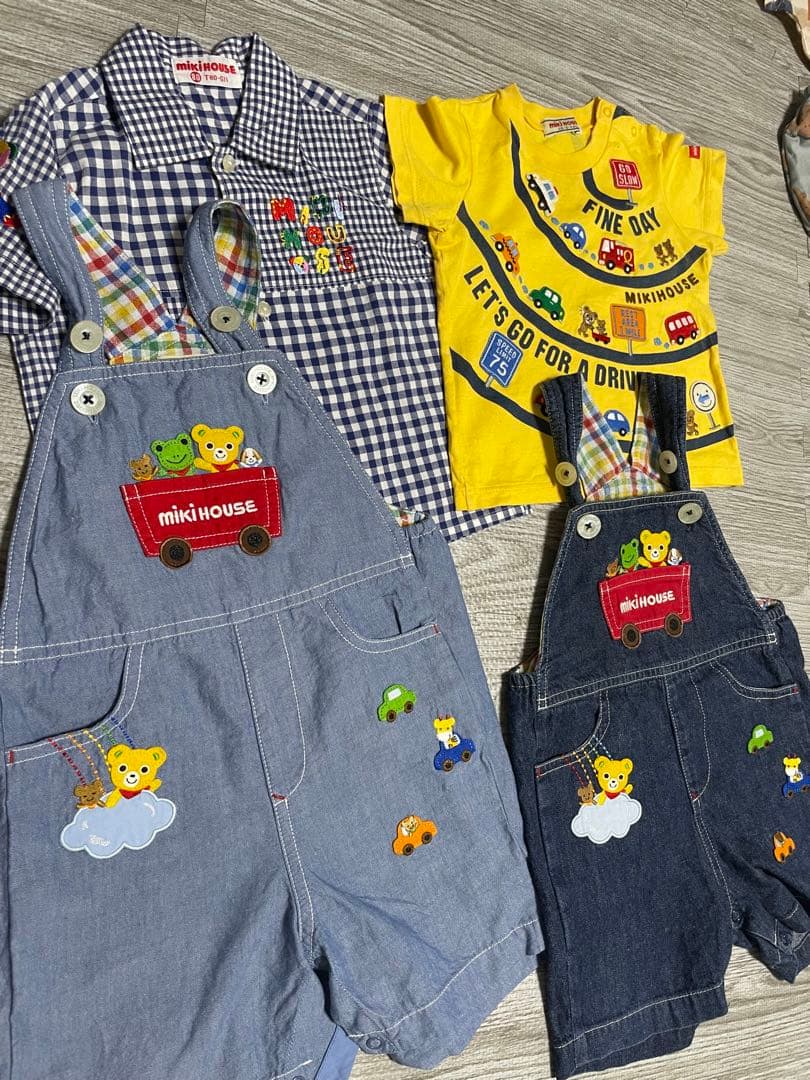 ミキハウス、ラルフローレンなど、男の子　ベビー服　子供服　まとめ売り