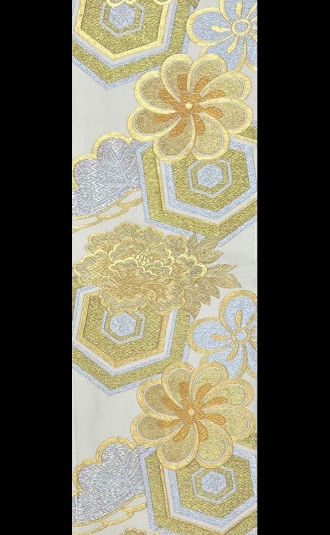 振り袖　フルセット　別誂長襦袢　山吹色　成人式　金彩加工　刺繍入り　844