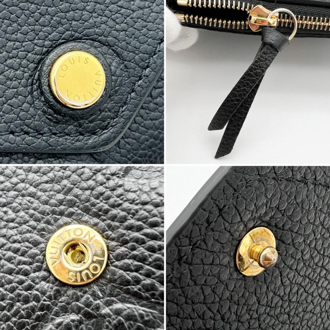 【美品 IC搭載】ヴィトン モノグラム アンプラント ヴィクトリーヌ 財布 黒