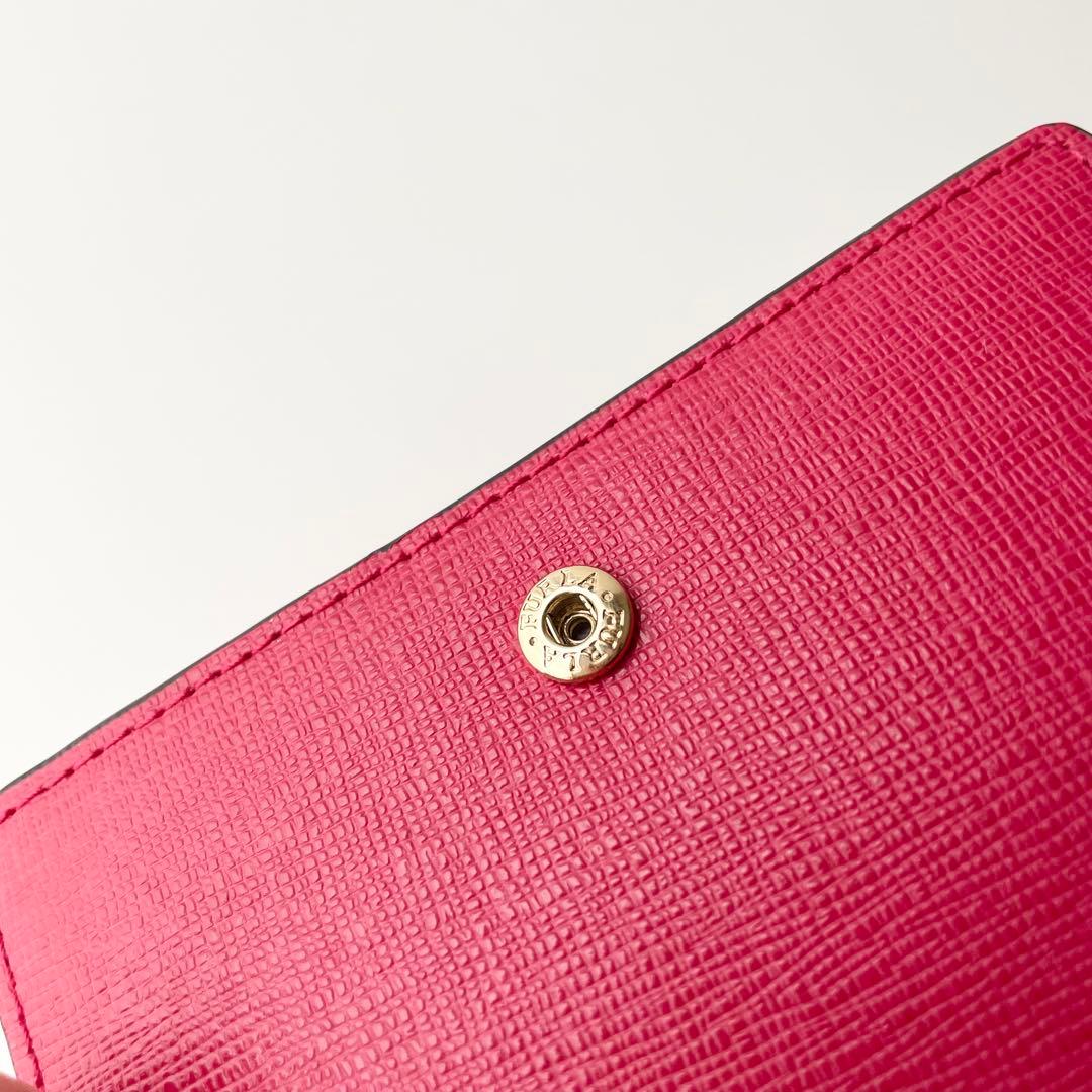 フルラ FURLA 折り財布 バビロン レザー ルビー レッド ほぼ新品