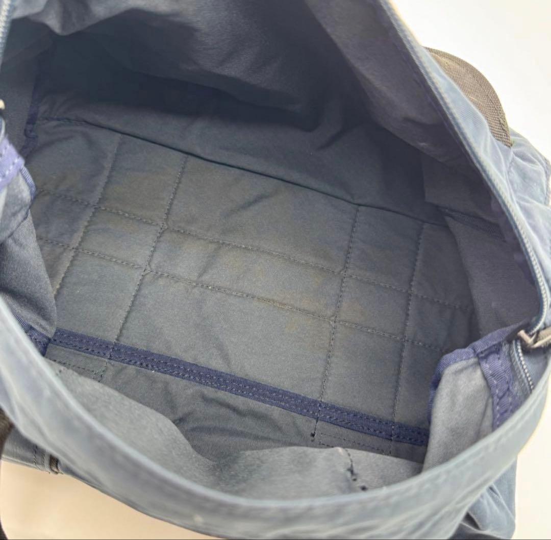 【美品】ポーター ショルダーバッグ 2way HYKE ハイク ドラムバッグ 紺