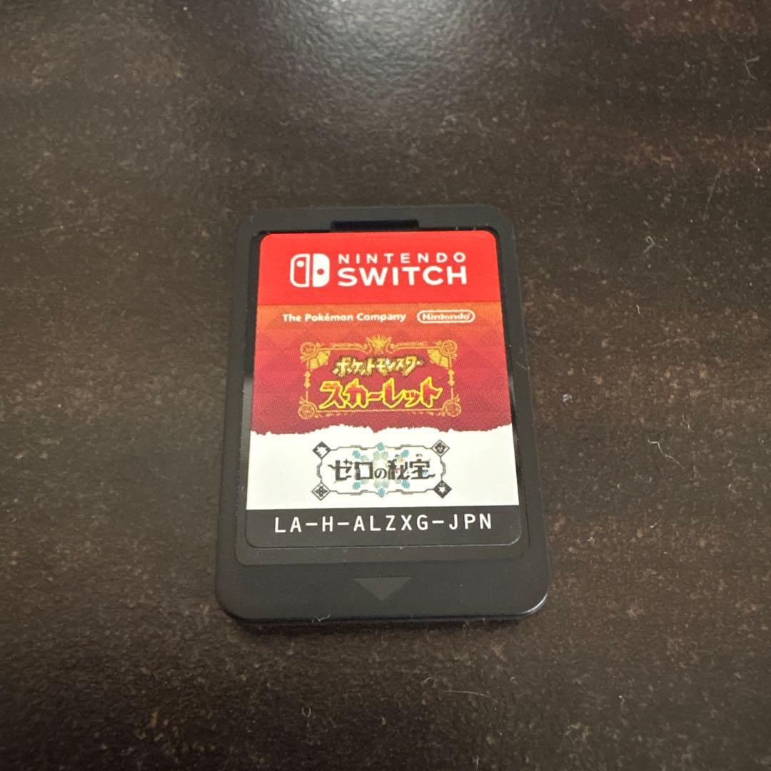 【動作確認済み】ポケットモンスター スカーレット+ゼロの秘宝 Switch