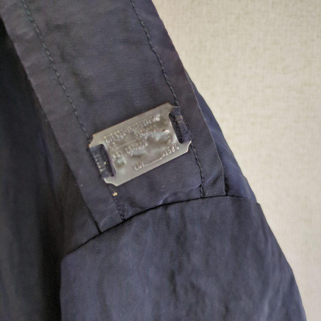 古着　DIESEL ディーゼル　ナイロン　マウンテンパーカー　L　ネイビー