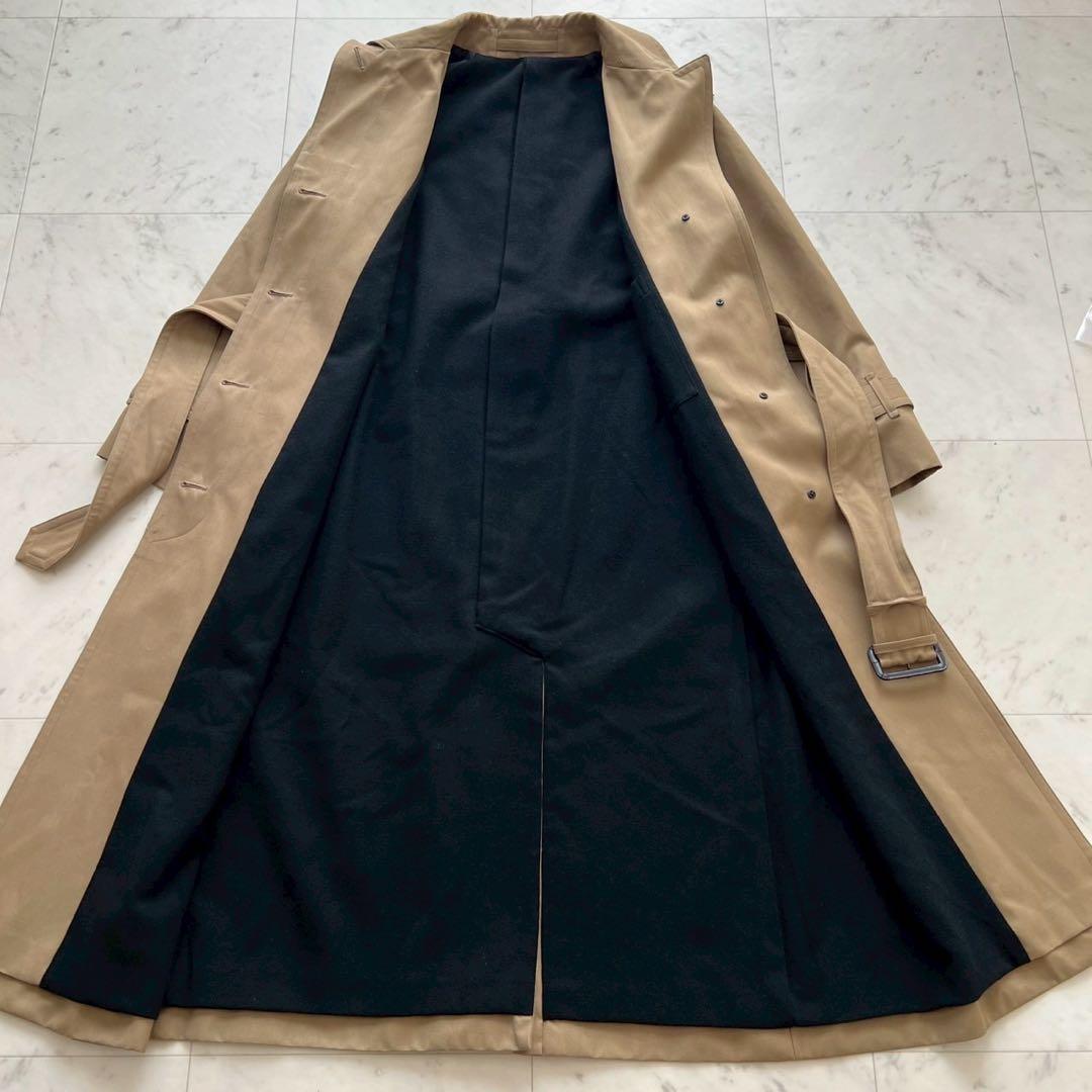 定価10万 MARGARET HOWELL 22AW 裏地ウールトレンチコート