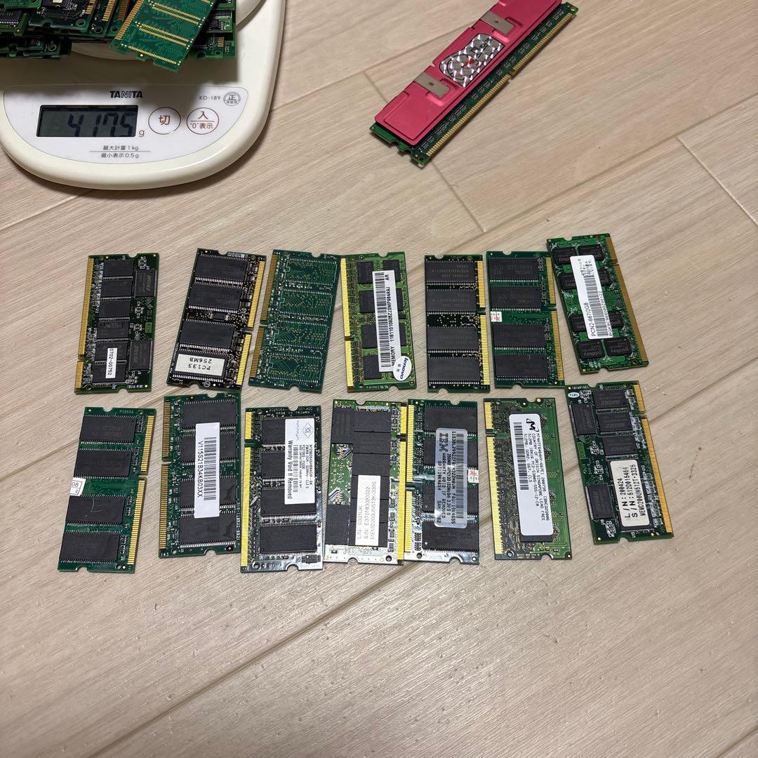 都市鉱山　PCメモリー基盤　ジャンク品
