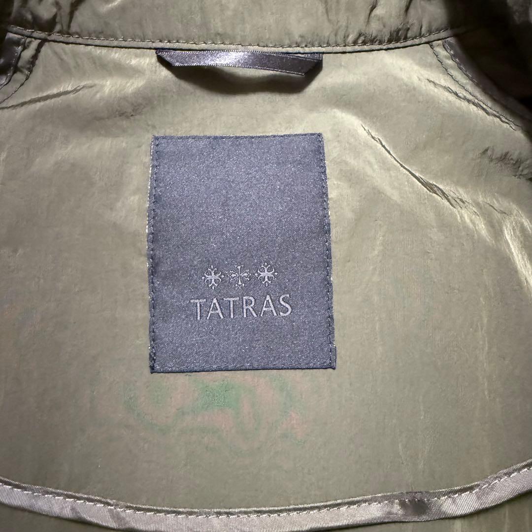 【美品】TATRAS タトラス ガルティーダ ナイロン ブルゾン 03 カーキ
