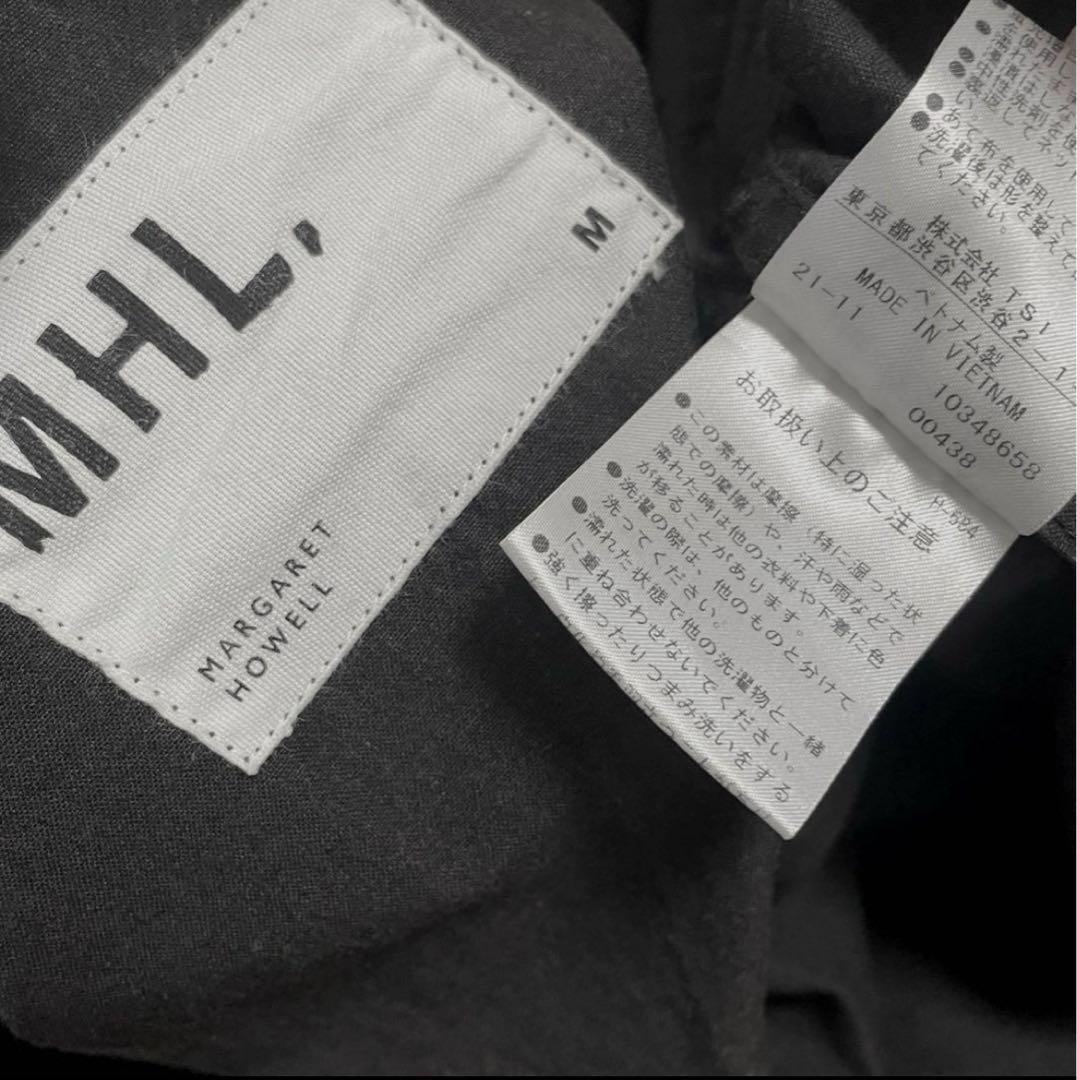MHL. ウォッシャブル　コットン　リネン　カバーオール　シャツジャケット