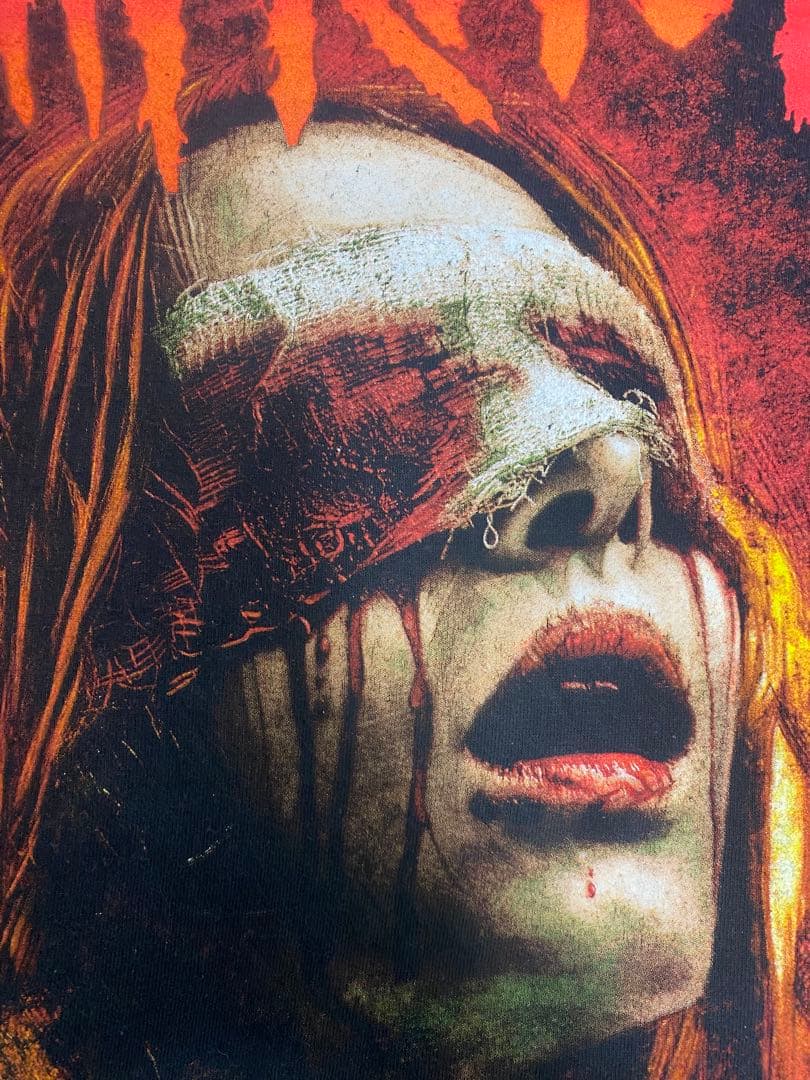 00s Slipknot Blindfold Girl Tシャツ XL