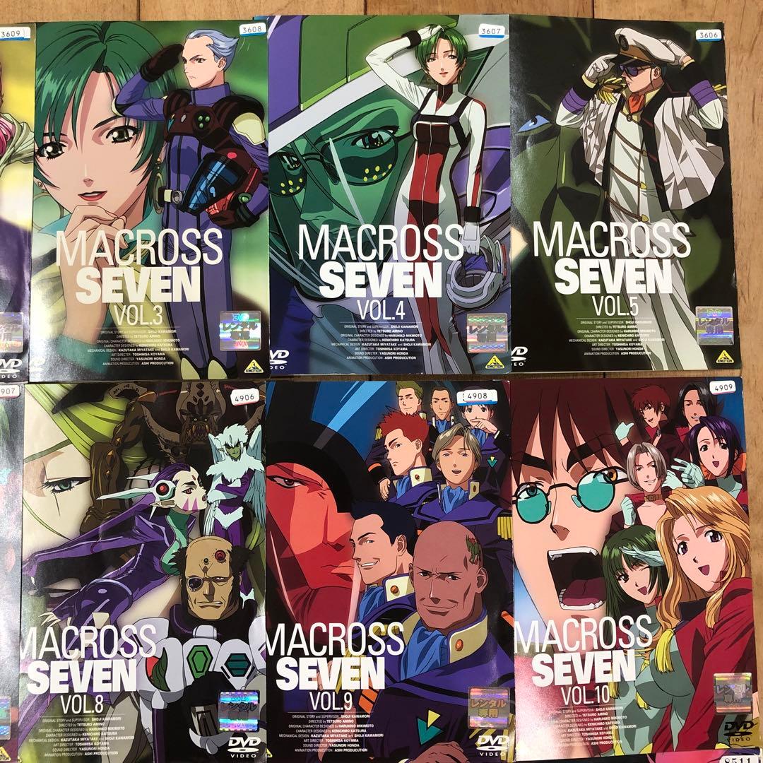 マクロス7　1期＋2期　全15巻セット　完結　DVD　アニメ　匿名配送